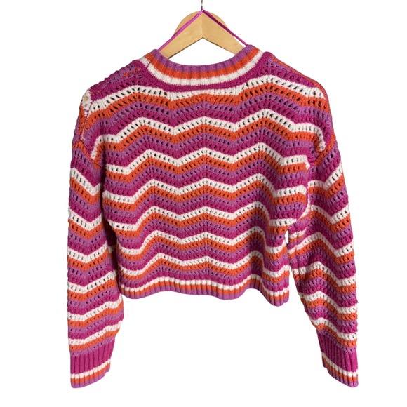 2-pack Hippie Rose/Pink Rose Sweaters cropped Mock Neck Pullover Size‎ S - Picture 4 of 16